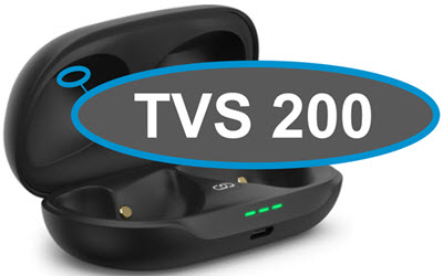 Sennheiser TVS 200 ワイヤレス イヤホンの充電方法